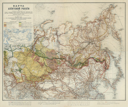 Карта Азиатской России (1895)